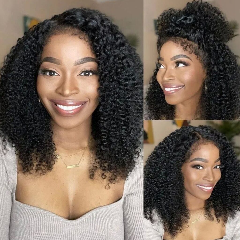 【13X4 Lace Frontal Wig】200% Density, Pre-plucked with Baby Hair, Swiss Lace, Deep Wave