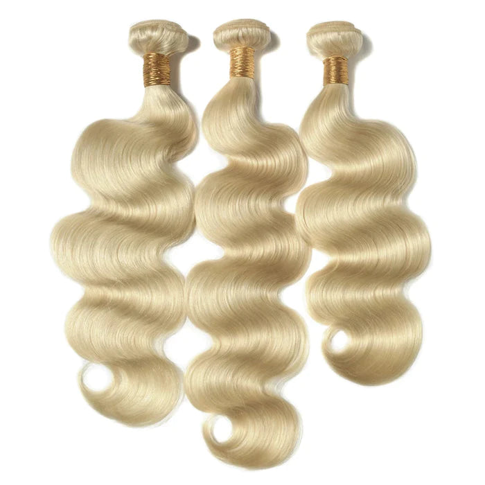 10-30inch Blonde Body Wave 100% Virgin Human Hair Bundle #613