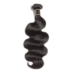 10-30inch Kinky Body Wave 100% Virgin Human Hair Bundle #1B black