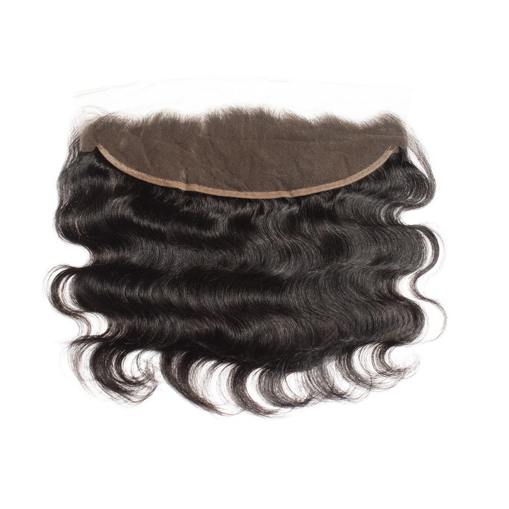 【13X4 Lace Frontal】10-20 inch 100% Virgin Hair, Pre-plucked with Baby Hair, Free Part, Body Wave