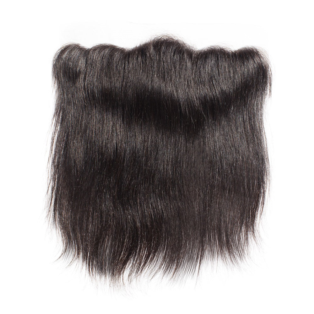 【13X4 Lace Frontal】10-20 inch 100% Virgin Hair, Pre-plucked with Baby Hair, Free Part, Straight